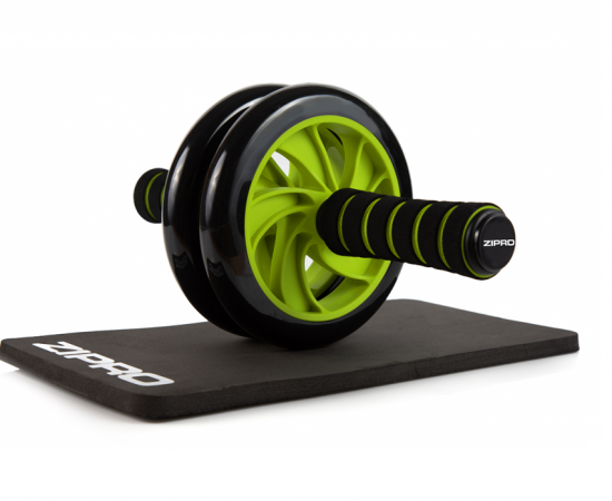 Exercise wheel with EVA mat