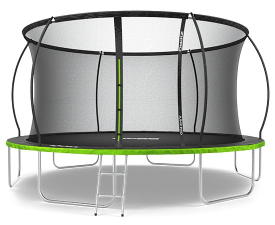 Trampolina ogrodowa premium z siatką wewnętrzną Jump Pro Premium 14FT 435cm