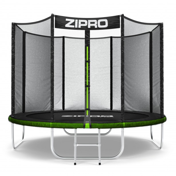 JAP　101jap Trampolina ogrodowa ZIPRO Jump Pro z siatką zewnętrzną 8FT 252 cm –