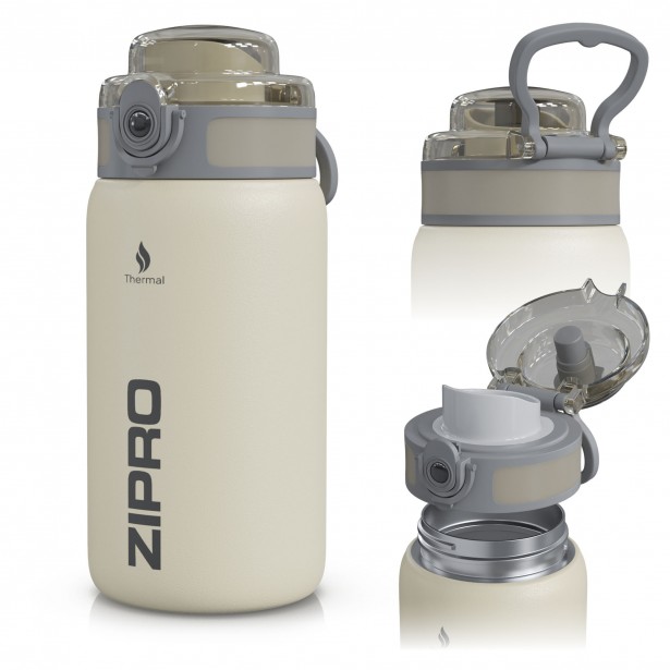 ZIPRO Thermo mug 500ml Beige 5902659848253 01-1
