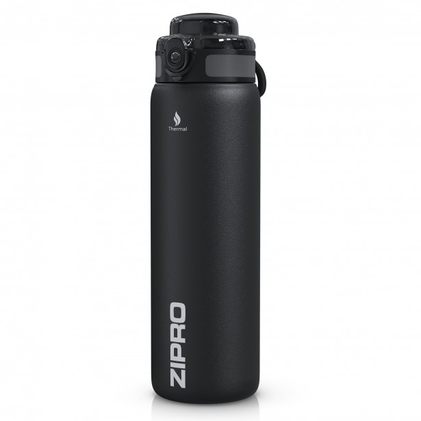 5902659848284 ZIPRO Thermo Bottle 1000ml Black 01